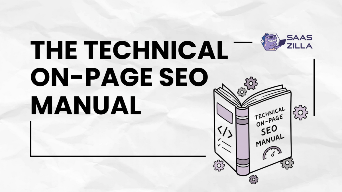 The Technical On-Page SEO Manual