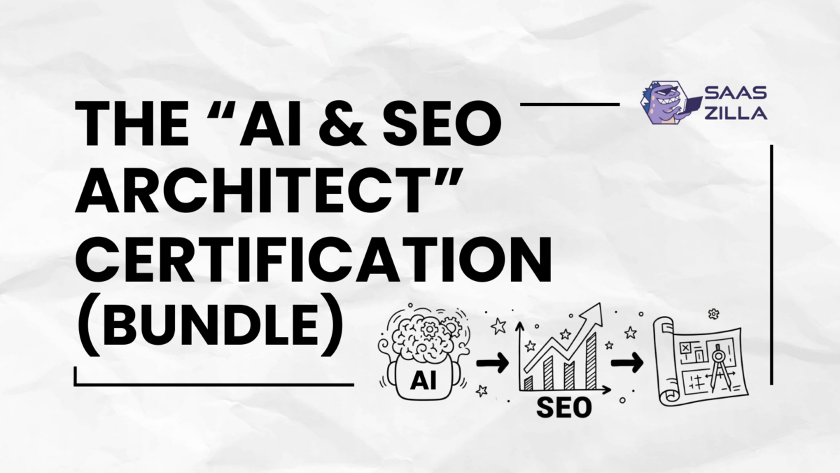 The AI & SEO Architect (Playbooks Bundle)1