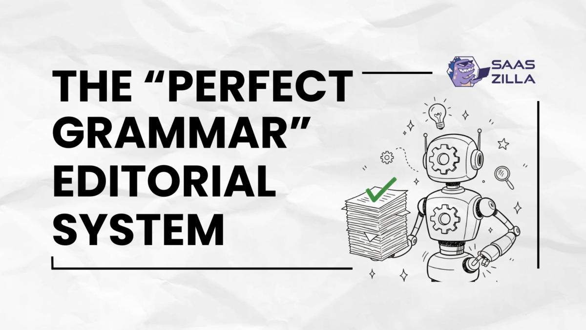 The Perfect Grammar Editorial System Lifetime deal