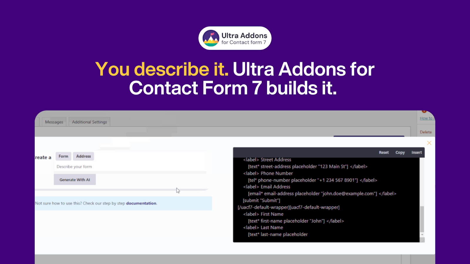 Ultra Addons for Contact Form 7 1