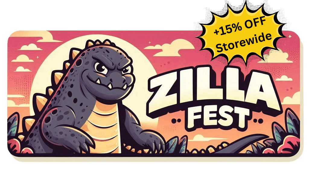 Zilla-Fest bannner +15% OFF